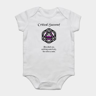 Asexual Pride Critical Success 2 Baby Bodysuit